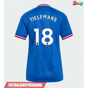 Lacne Ženy Futbalové dres Manchester United Youri Tielemans #18 2026-27 Krátky Rukáv - Preč